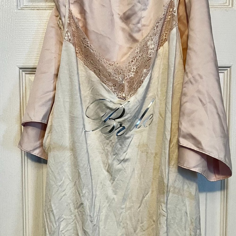 Silk Baby Doll Negligee for the Bride 1X